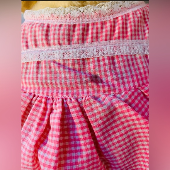 Vintage Bijou Enterprises Girl Teddy Bear Plush 80s Stuffed Animal Sleepy Eyes - Picture 7 of 7